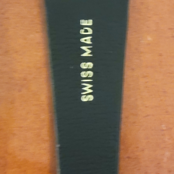 Vintage/New Swiss Made Genuine Lizzard Deployment Buckle 20mm - Picture 4 of 9